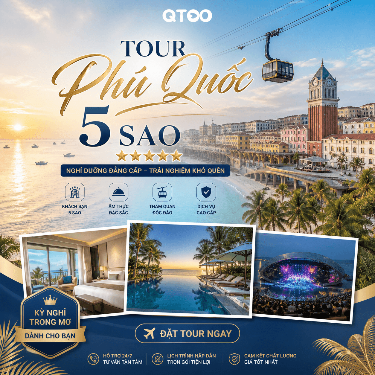 Combo du lịch Phú Quốc 4 ngày 3 đêm siêu ưu đãi