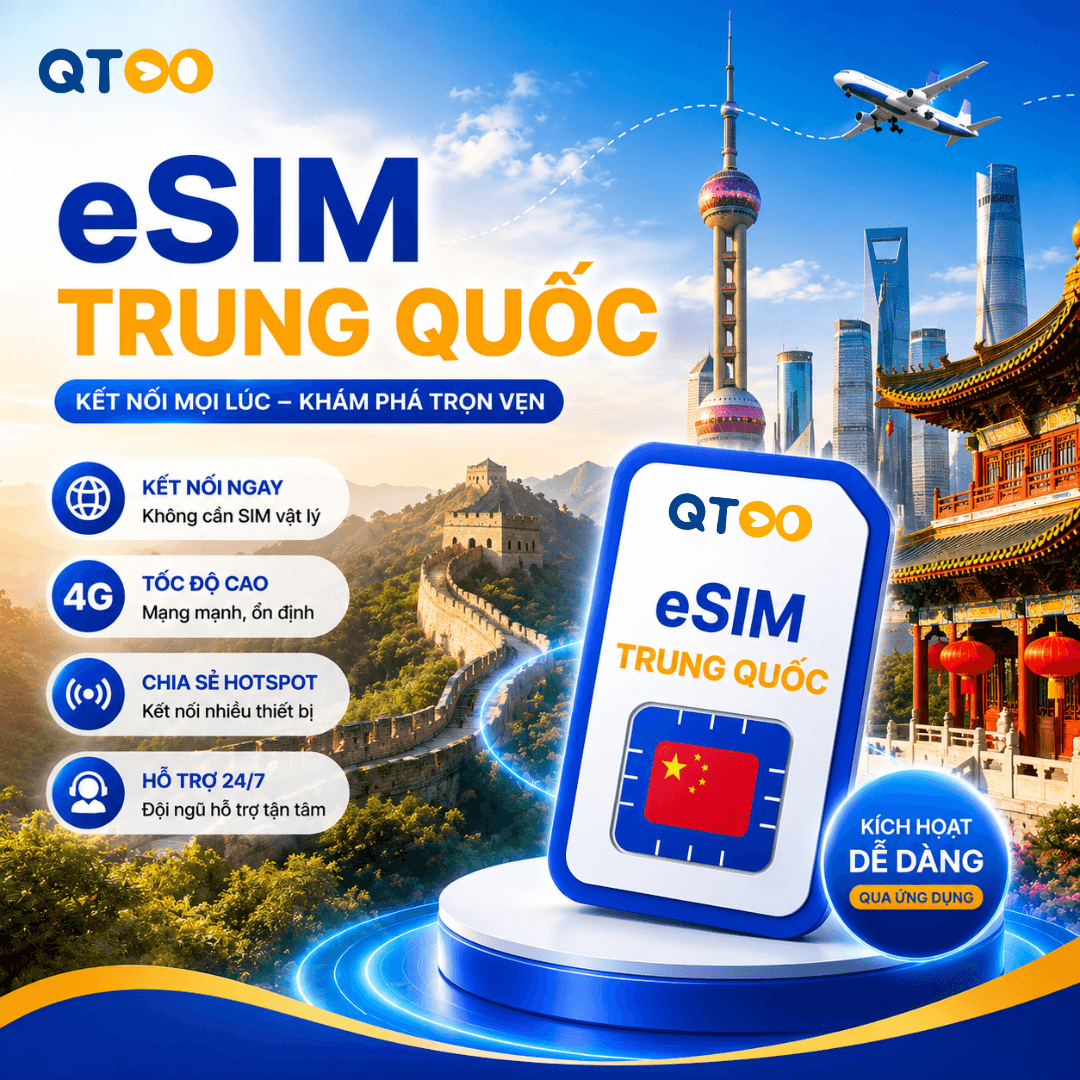 eSIM Trung Quốc