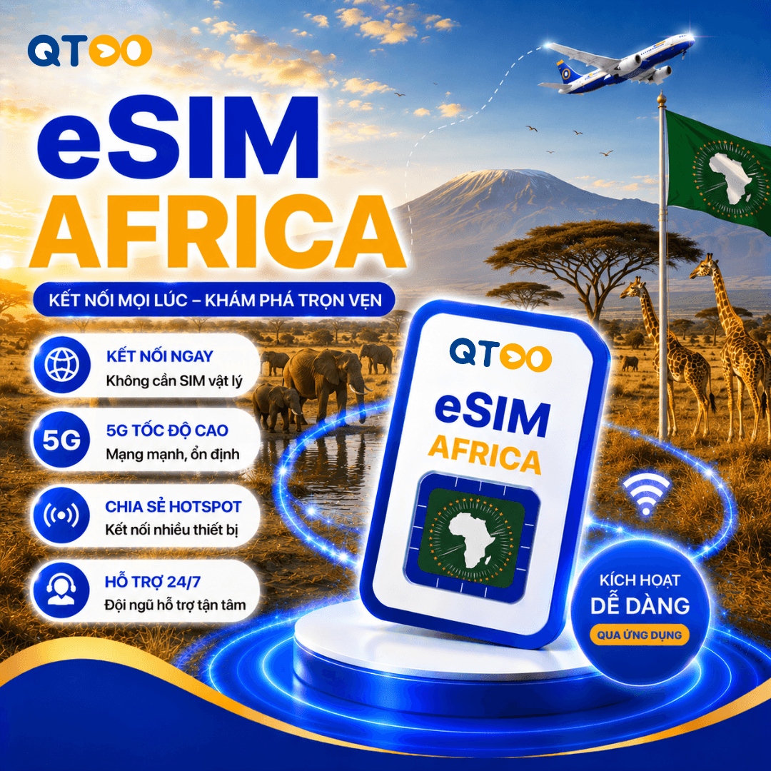 eSIM Châu Phi