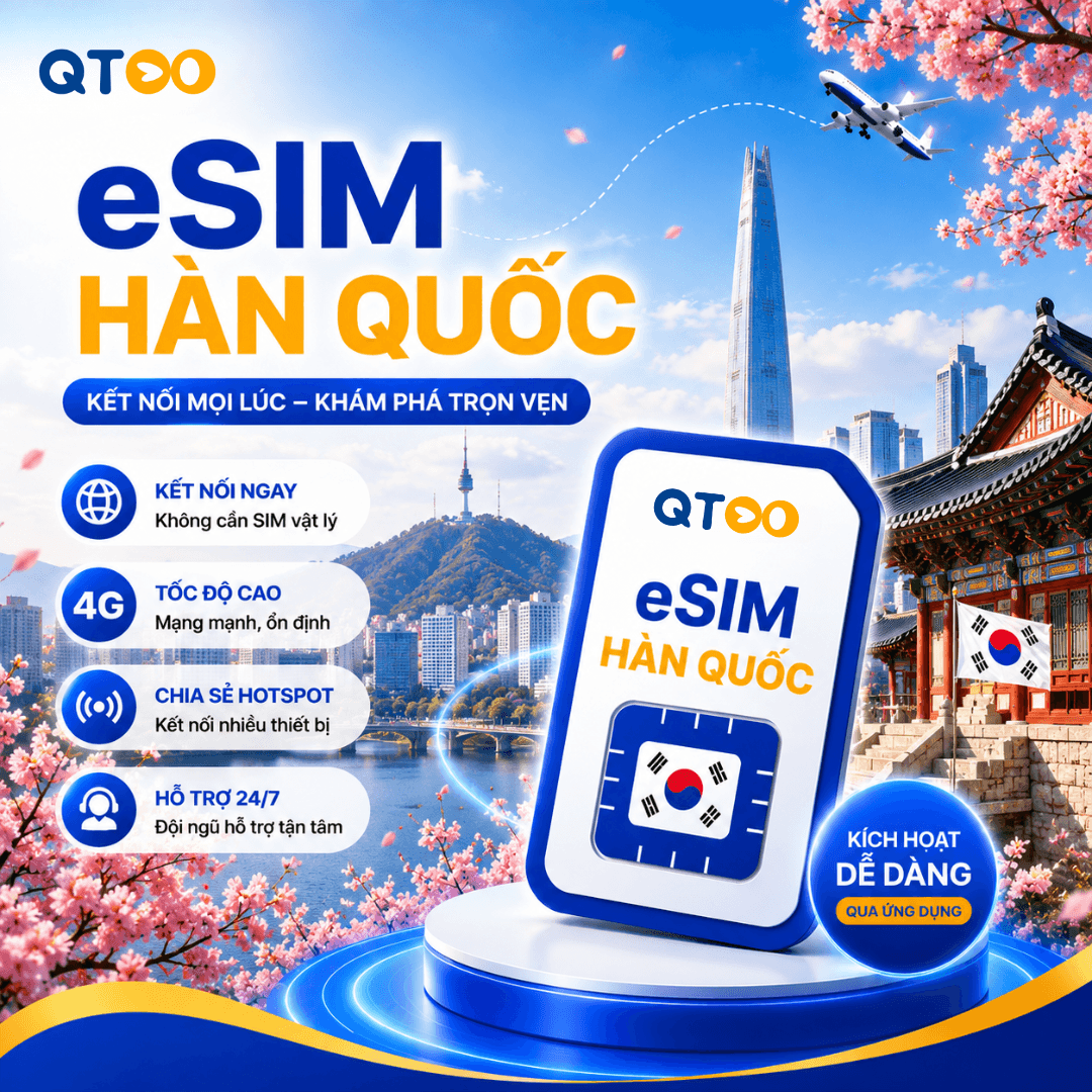 eSIM Hàn Quốc