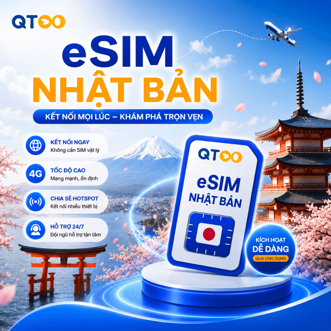 eSIM Nhật Bản